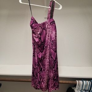 Purple dress